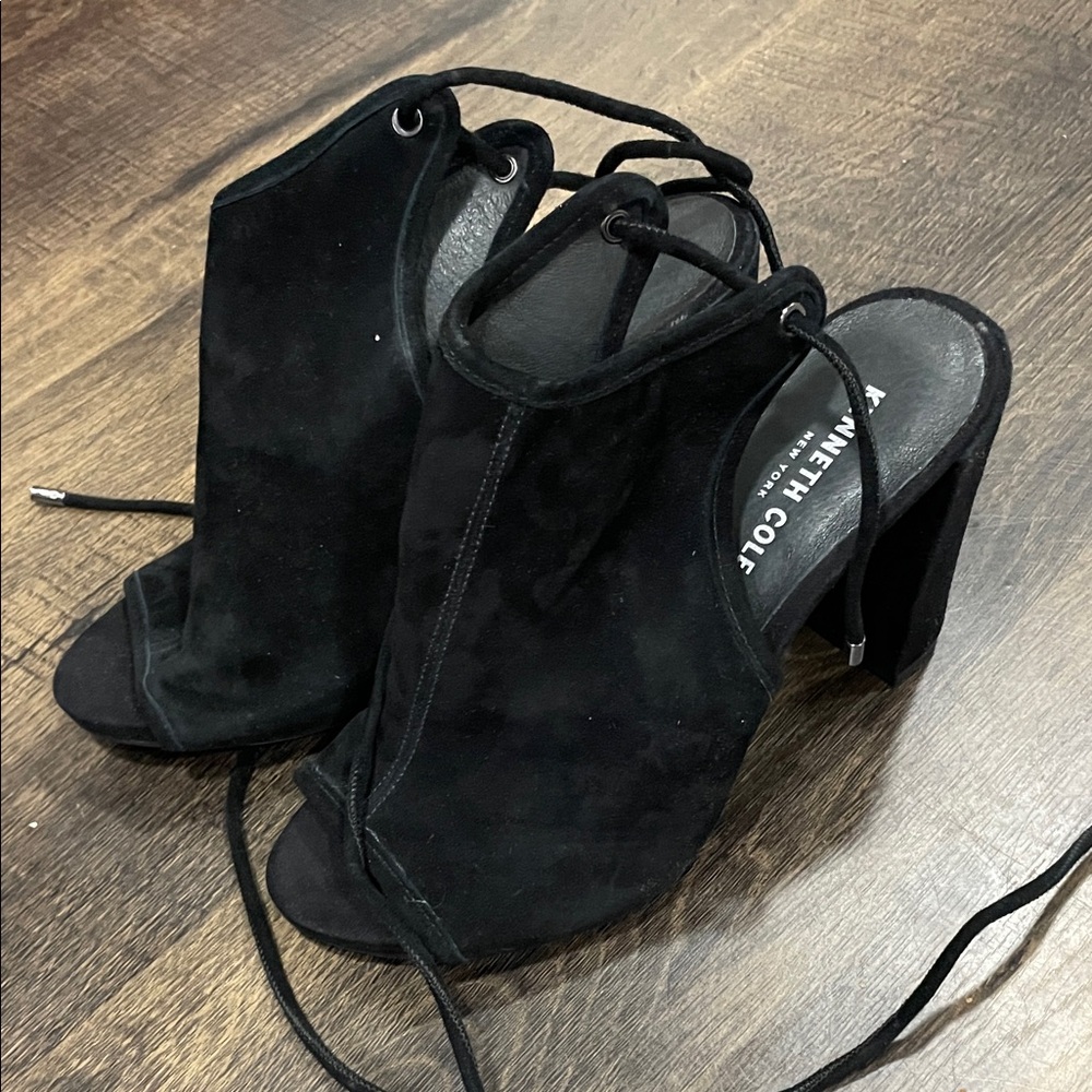 Kenneth Cole Black Women's Heeled Sandals